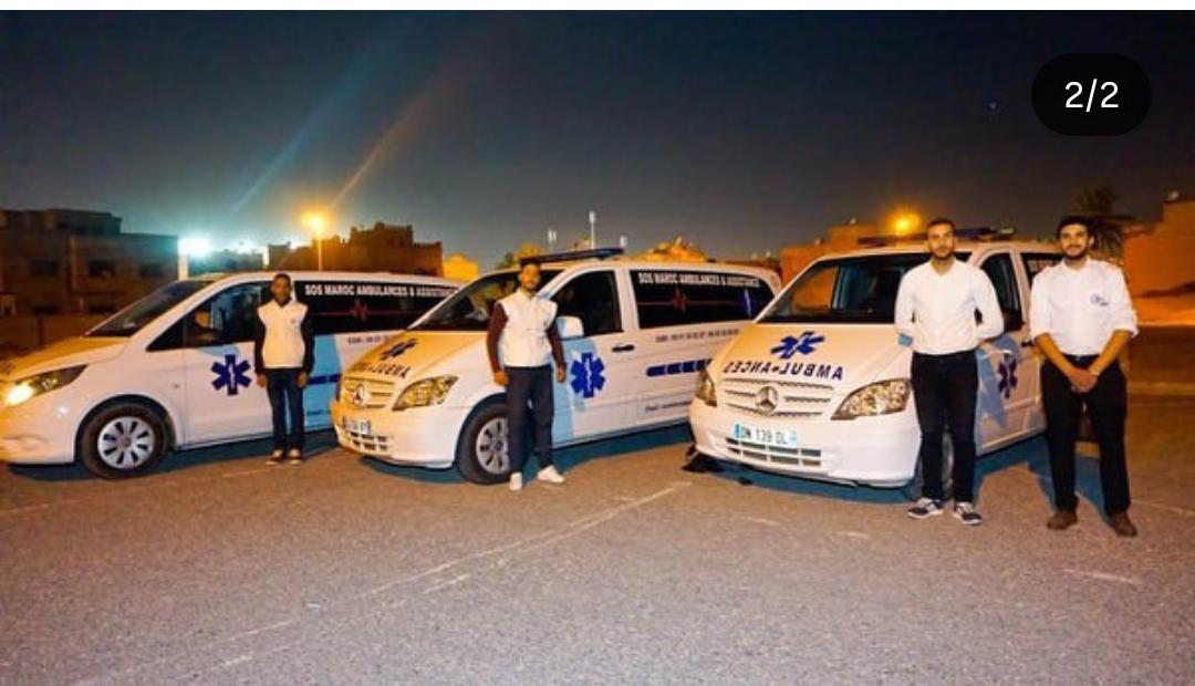 Équipe et flotte SOS Ambulance